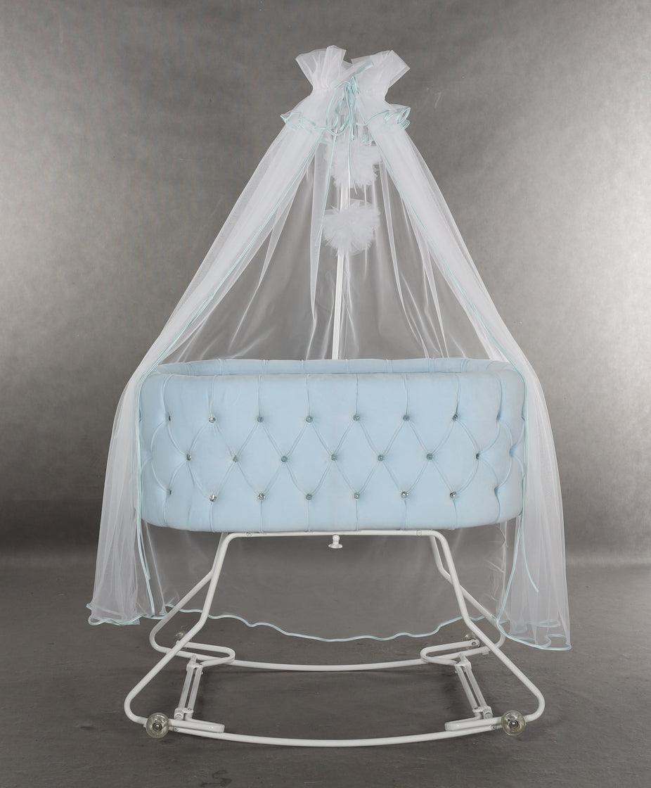 Junama - Baby Cradle  - DIAMOND - Celeste