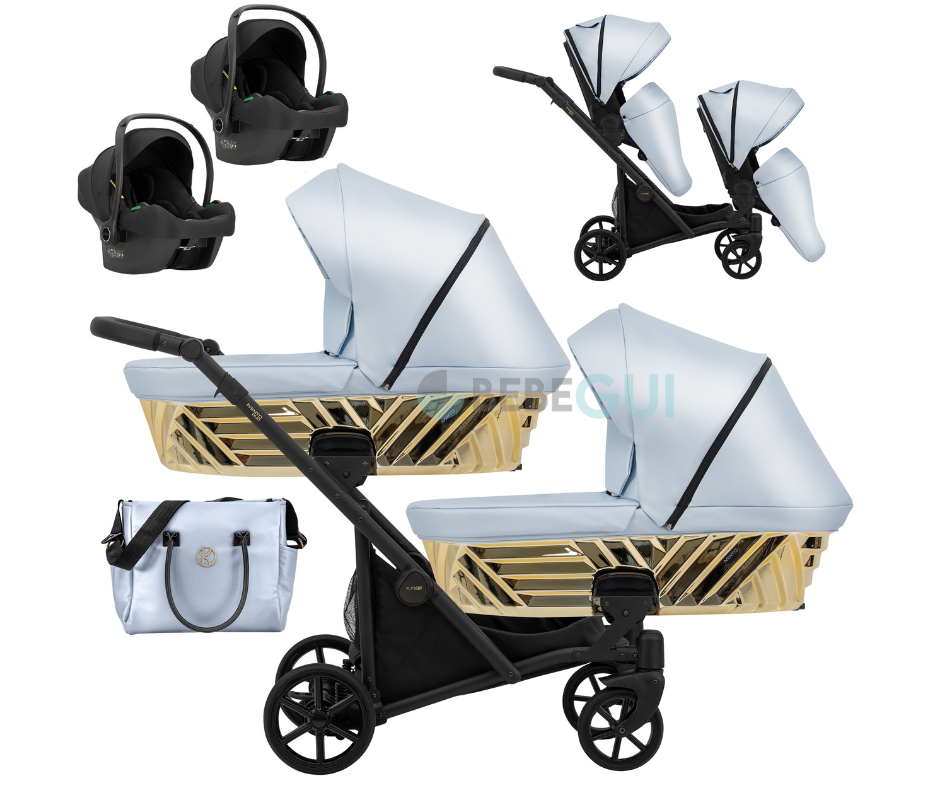 Kunert - IVENTO DUO GLAM - Eco Blue Baby Metalic