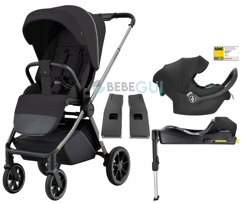 Carrello - ULTRA 5525 - Power Black + Avionaut - COSMO SMART 2.0 - Black + Avionaut - BASE DOCK 2 +  Adaptadores