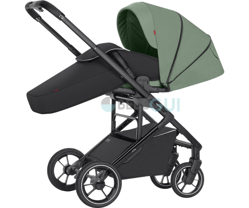 Carrello - ALFA (2024) - Sea Green  + Avionaut - COSMO SMART 2.0 - Black + Avionaut - BASE DOCK 2 +  Adaptadores