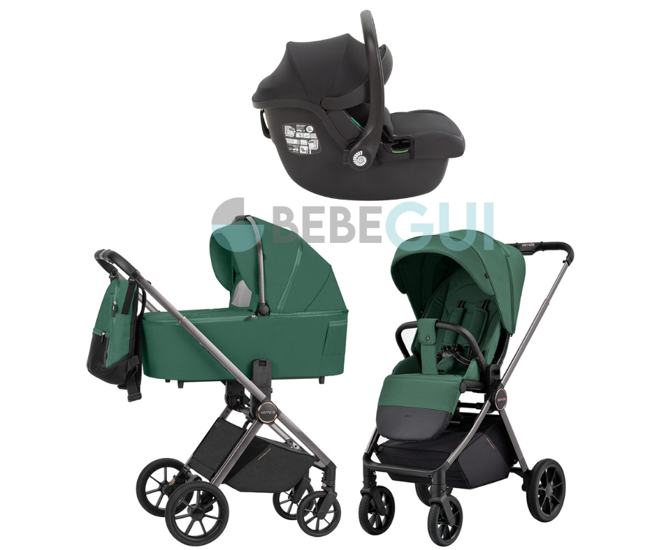 Carrello - ULTRA 6525 - Morning Green + Carrello - AMMONITE 8801 - Black