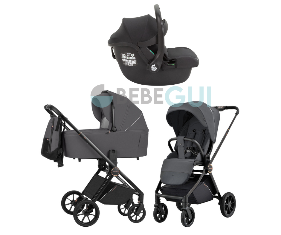 Carrello - ULTRA 6525 - Sonic Grey + Carrello - AMMONITE 8801 - Black