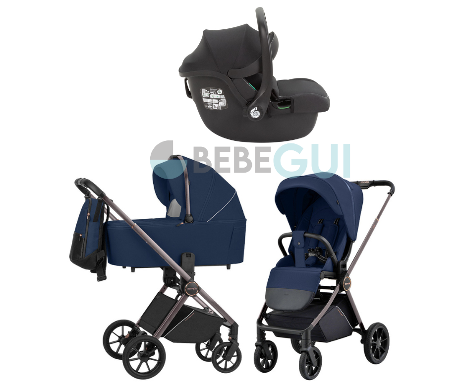 Carrello - ULTRA 6525 - Morning Blue + Carrello - AMMONITE 8801 - Black