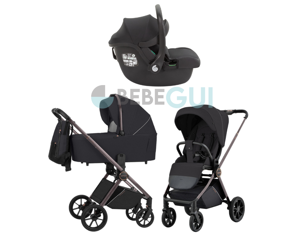 Carrello - ULTRA 6525 - Night Black + Carrello - AMMONITE 8801 - Black