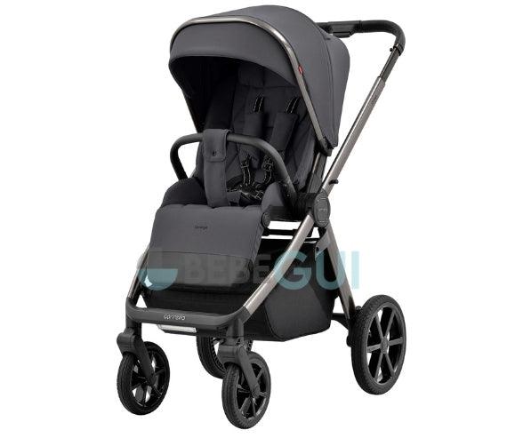 Carrello - OMEGA 6530 - Excellente Grey + Avionaut - COSMO - Black + Adaptadores - Bebegui - Cadeiras Auto e Carrinhos