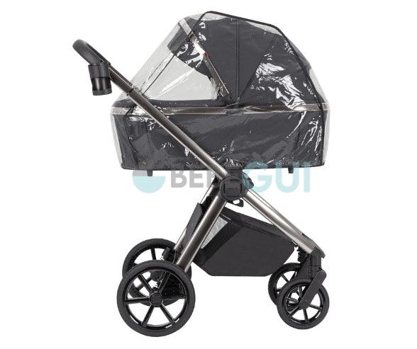 Carrello - OMEGA 6530 - Excellente Grey + Avionaut - COSMO - Black + Adaptadores - Bebegui - Cadeiras Auto e Carrinhos