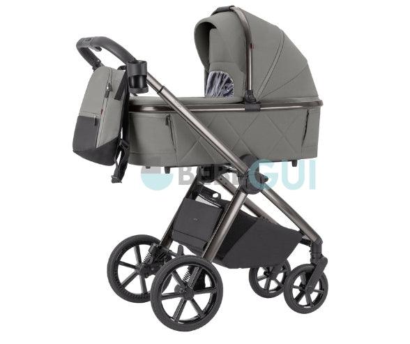 Carrello - OMEGA 6530 - Superb Grey + Avionaut - COSMO - Black + Adaptadores - Bebegui - Cadeiras Auto e Carrinhos