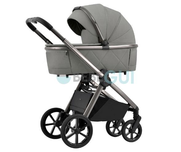 Carrello - OMEGA 6530 - Superb Grey + Avionaut - COSMO - Black + Adaptadores - Bebegui - Cadeiras Auto e Carrinhos