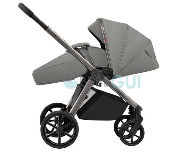 Carrello - OMEGA 6530 - Superb Grey + Avionaut - COSMO - Black + Adaptadores - Bebegui - Cadeiras Auto e Carrinhos