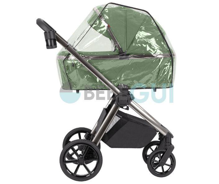 Carrello - OMEGA 6530/1 - Perfect Green + Avionaut - Cosmo - Black + Adaptadores - Bebegui - Cadeiras Auto e Carrinhos