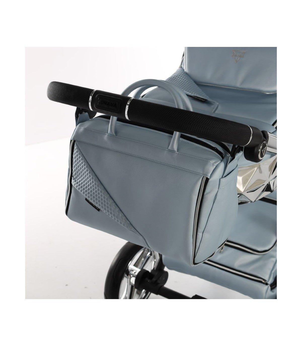 Junama - FLUO LINE MIRROR - Ligth Blue/Silver 2x1 - Bebegui - Cadeiras Auto e Carrinhos