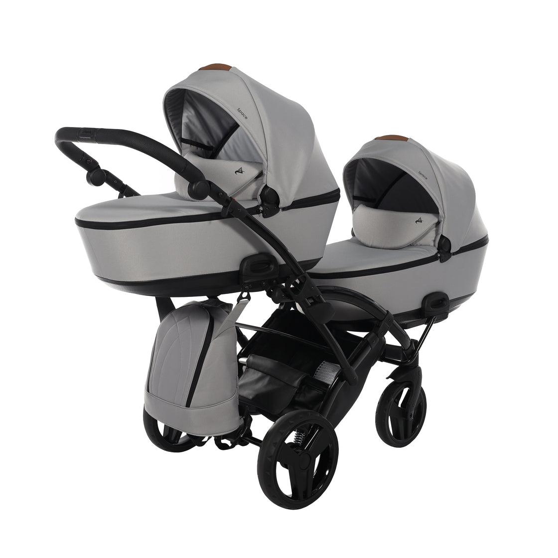 Junama Space Duo Slim - Grey - Bebegui - Cadeiras Auto e Carrinhos